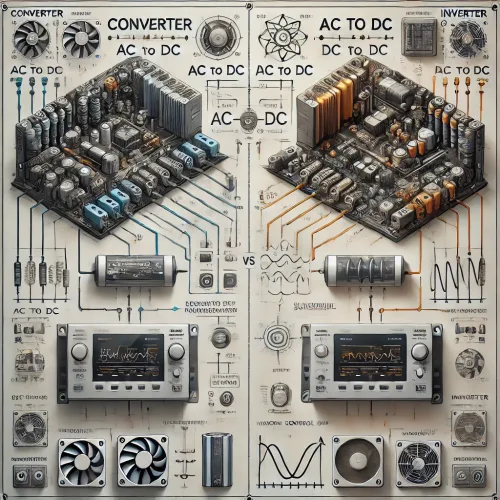 کانورتر چیست؟ تفاوت کانورتر و اینورتر
