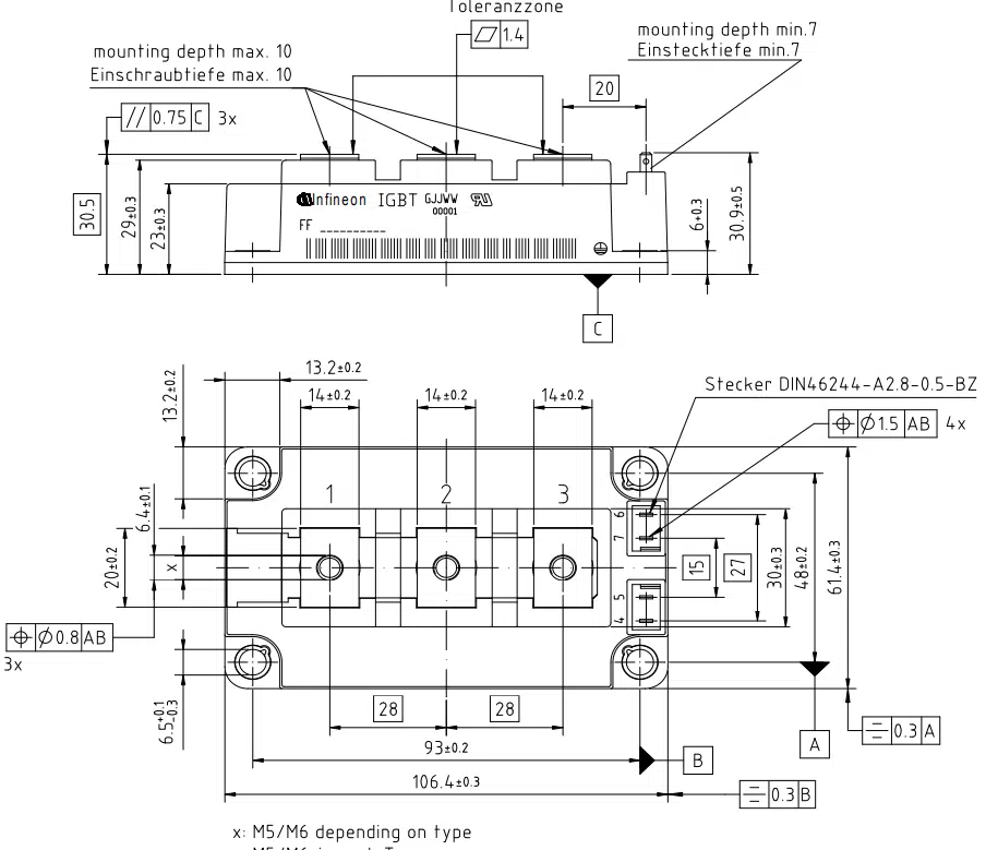 ای جی بی تی FF450R12KT4